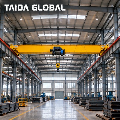 10 t × 22.5 m Single-Girder Overhead Crane