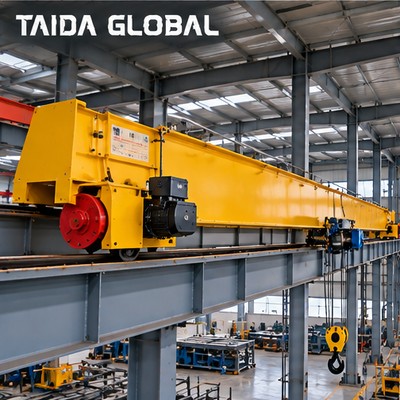 10 t × 22.5 m Single-Girder Overhead Crane