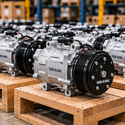 Cab Air Conditioning Compressor for Heavy-Duty Trucks