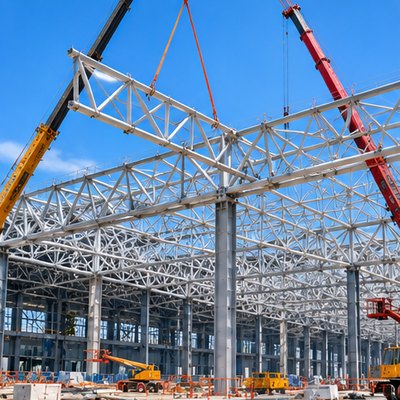 Exhibition Hall Long-Span Steel Truss