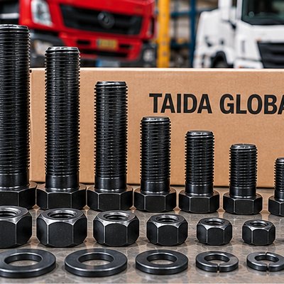 High-Tensile Hexagon Bolt Kit for Heavy-Duty Trucks