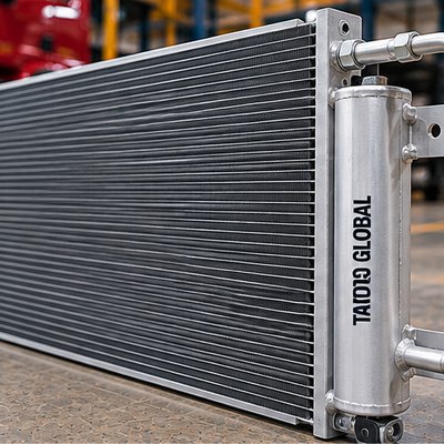 A/C Condenser Core for Heavy-Duty Trucks