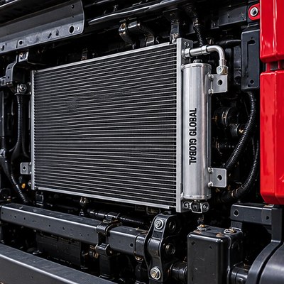 A/C Condenser Core for Heavy-Duty Trucks