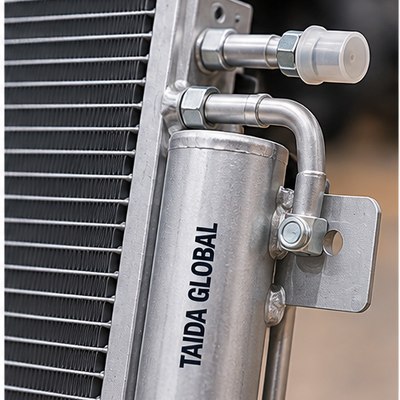 A/C Condenser Core for Heavy-Duty Trucks