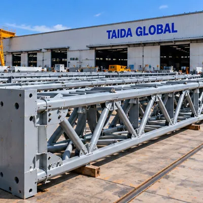 Lattice Steel Industrial Column Assemblies