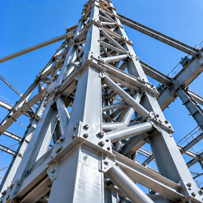 Lattice Steel Industrial Column Assemblies