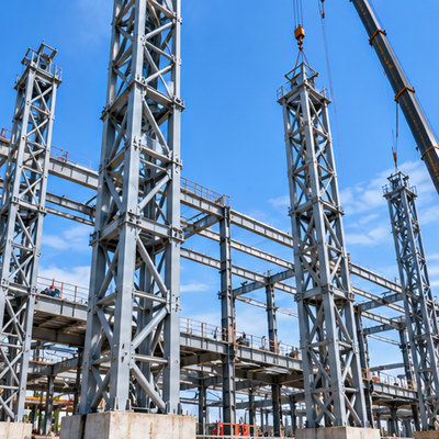 Lattice Steel Industrial Column Assemblies