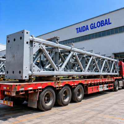Lattice Steel Industrial Column Assemblies