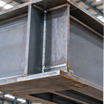 Built-Up Welded H-Beam Steel Member