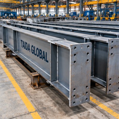 Built-Up Welded H-Beam Steel Member