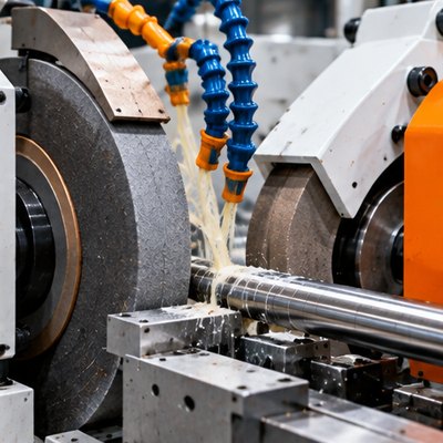 Centerless Through-Feed Grinding Machine