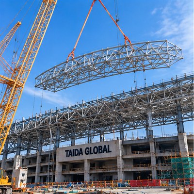 Stadium Long-Span Steel Space Frame Roof