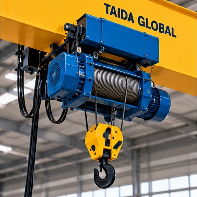 5 t × 19.5 m Single-Girder Overhead Crane
