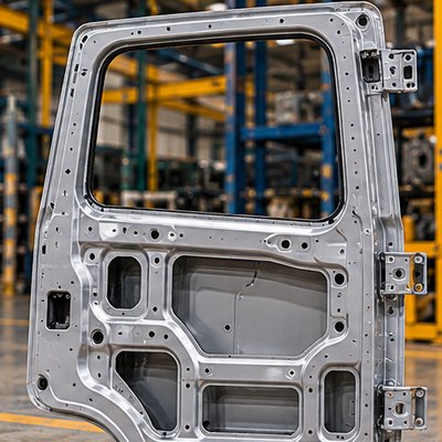 Cab Door Shell for Heavy-Duty Trucks