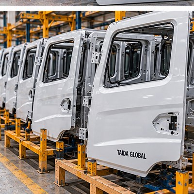Cab Door Shell for Heavy-Duty Trucks