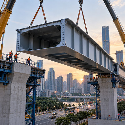 Steel Box-Girder Urban Road Bridge