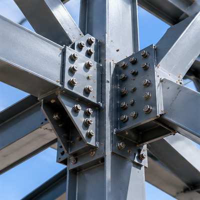 Pedestrian Steel Truss Footbridge