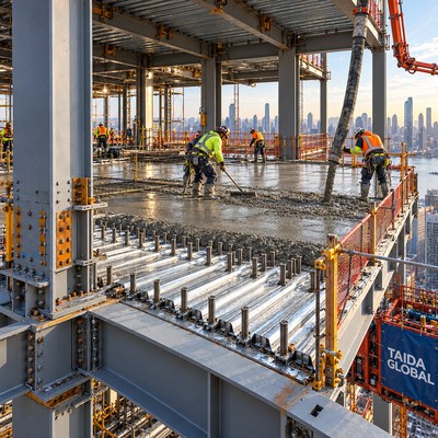 Twenty-Story Composite Steel Floor System