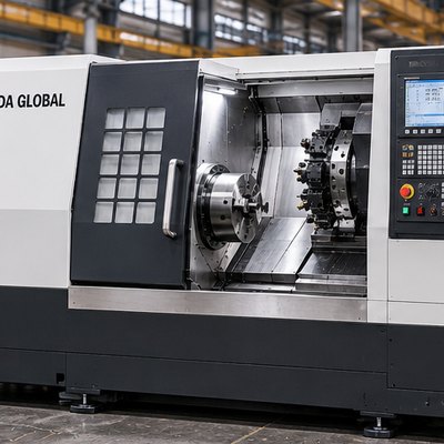 Slant-Bed CNC Turning Center 10-Inch Chuck