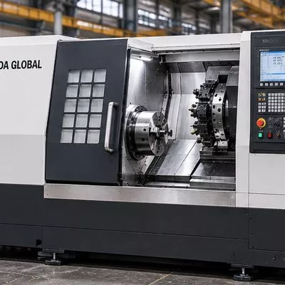 Slant-Bed CNC Turning Center 10-Inch Chuck