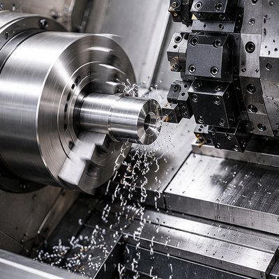 Slant-Bed CNC Turning Center 10-Inch Chuck