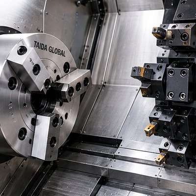 Slant-Bed CNC Turning Center 10-Inch Chuck