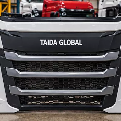 Cab Front Grille Panel for Heavy-Duty Trucks