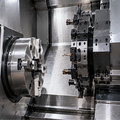Slant-Bed CNC Turning Center 8-Inch Chuck