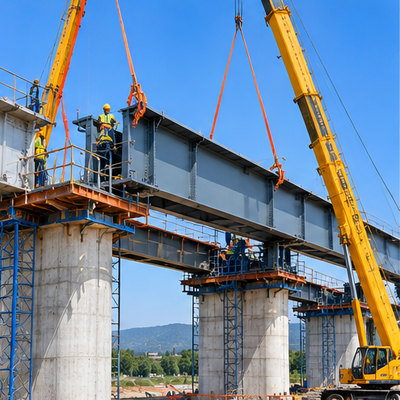 Highway Plate-Girder Steel Bridge