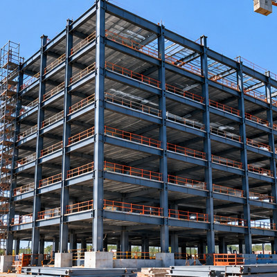 Eight-Story Steel Office Frame