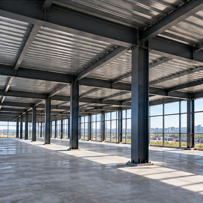 Eight-Story Steel Office Frame